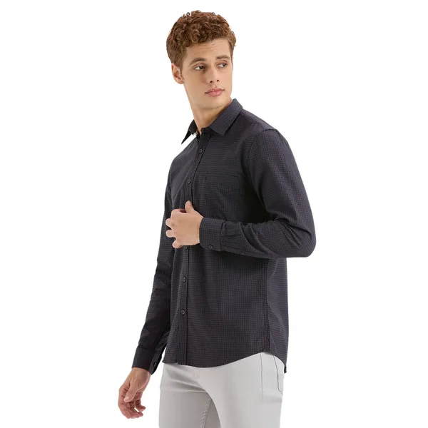 Charcoal_Casual_Full_Sleeves_Cotton_Shirt_For_Men