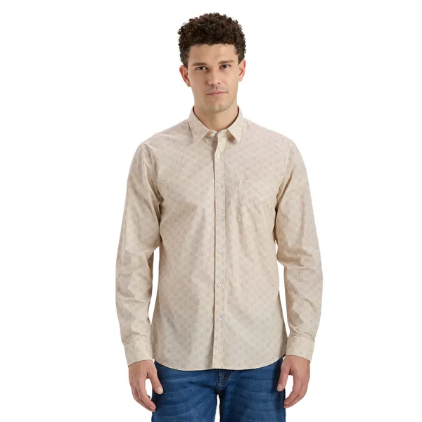 Almond_Casual_Full_Sleeves_Cotton_Shirt_For_Men