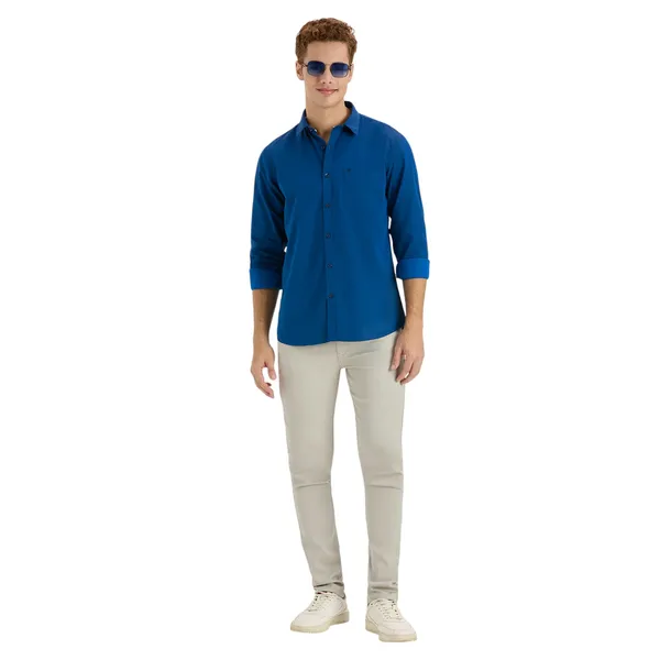 Capri_Blue_Casual_Full_Sleeves_Cotton_Shirt_For_Men