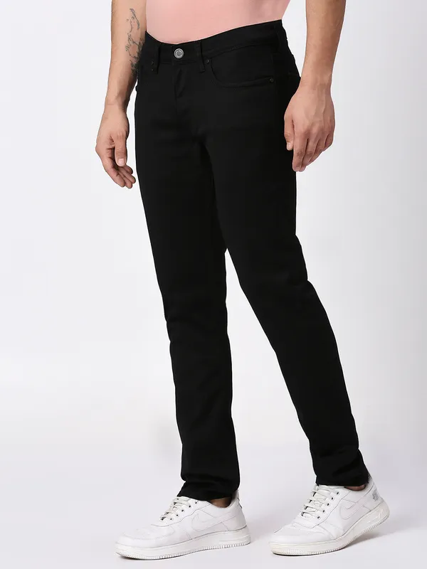 Black_Casual_Cotton_Trousers_For_Men's