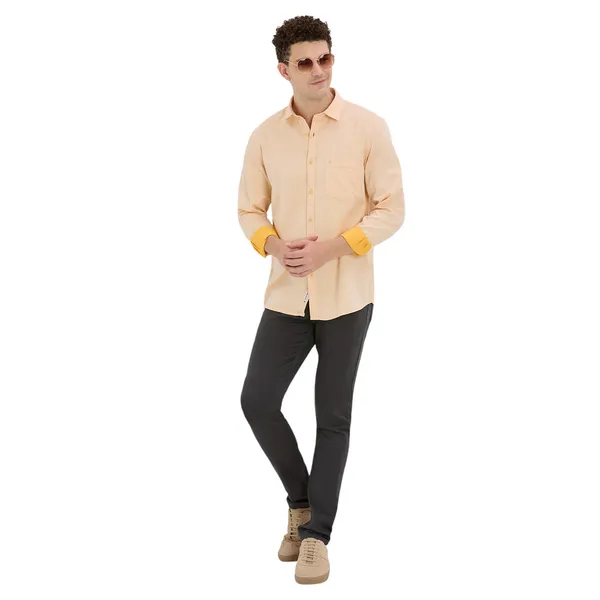 Sandalwood_Casual_Full_Sleeves_Cotton_Shirt_For_Men