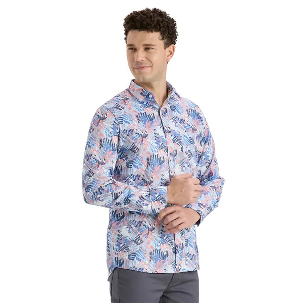Sky_Blue_Casual_Full_Sleeves_Cotton_Shirt_For_Men