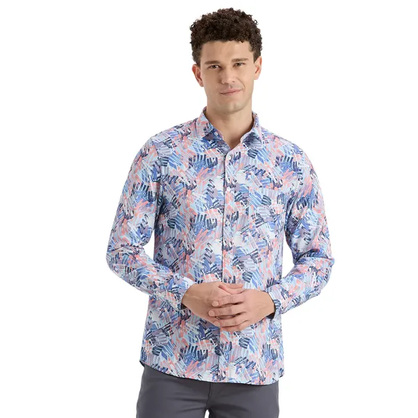 Sky_Blue_Casual_Full_Sleeves_Cotton_Shirt_For_Men