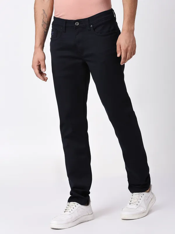 Navy_Casual_Cotton_Trousers_For_Men