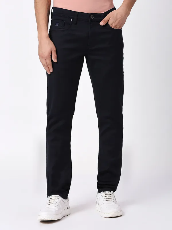 Navy_Casual_Cotton_Trousers_For_Men