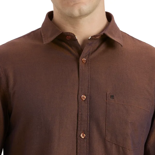 Cinnamon_Brown_Casual_Full_Sleeves_Cotton_Shirt_For_Men