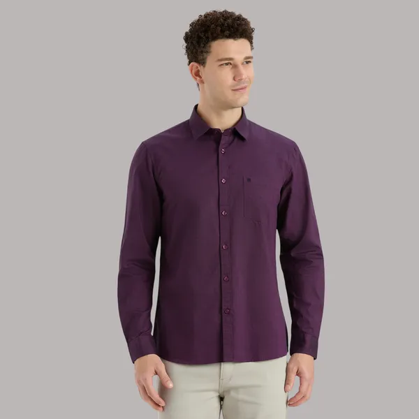 Violet_Casual_Full_Sleeves_Cotton_Shirt_For_Men