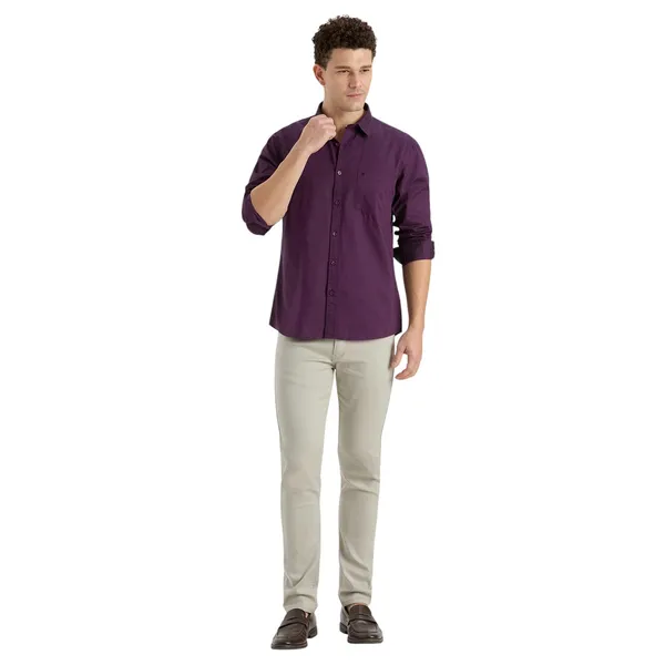 Violet_Casual_Full_Sleeves_Cotton_Shirt_For_Men