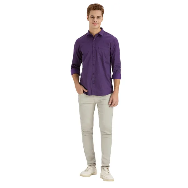 Purple_Casual_Full_Sleeves_Cotton_Shirt_For_Men