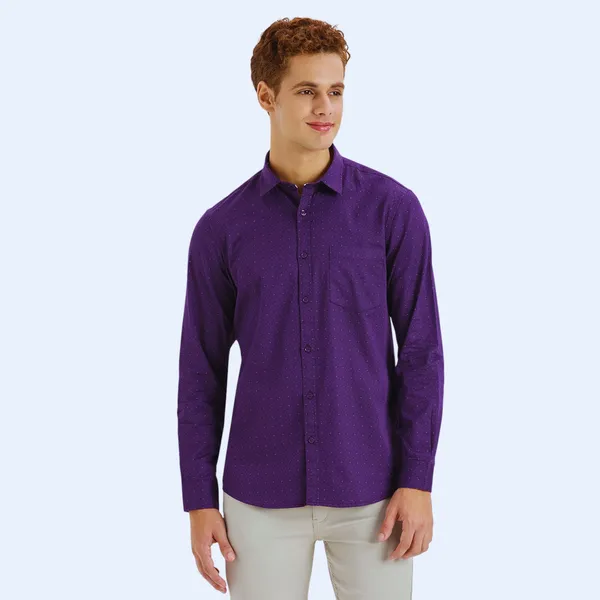 Purple_Casual_Full_Sleeves_Cotton_Shirt_For_Men