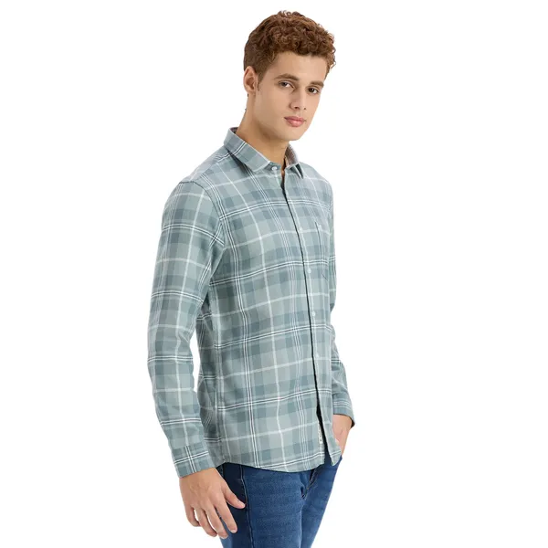 Sage_Casual_Full_Sleeves_Cotton_Shirt_For_Men