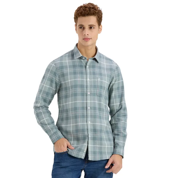 Sage_Casual_Full_Sleeves_Cotton_Shirt_For_Men