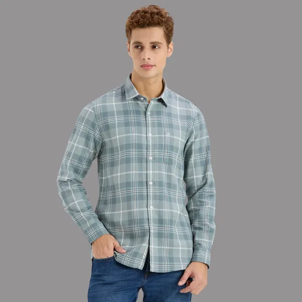 Sage_Casual_Full_Sleeves_Cotton_Shirt_For_Men