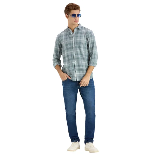 Sage_Casual_Full_Sleeves_Cotton_Shirt_For_Men