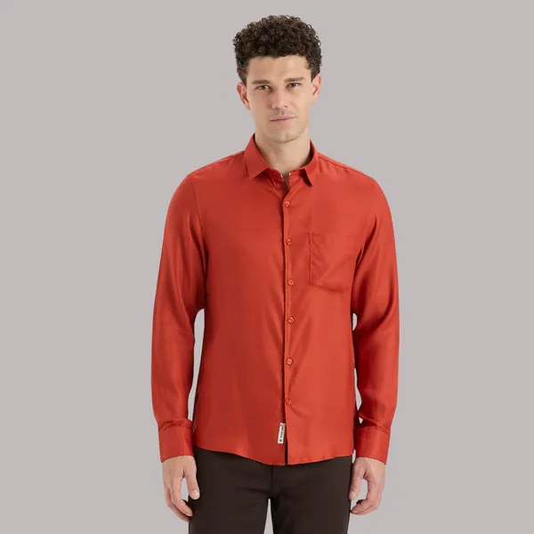 Rust_Casual_Full_Sleeves_Cotton_Shirt_For_Men