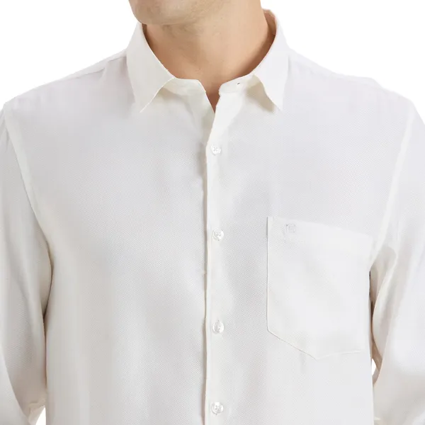 Ecru_Casual_Full_Sleeves_Cotton_Shirt_For_Men