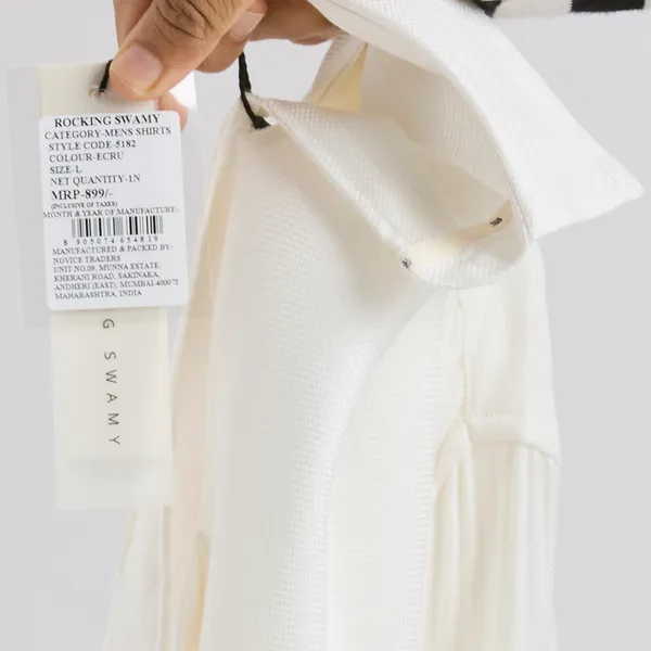 Ecru_Casual_Full_Sleeves_Cotton_Shirt_For_Men