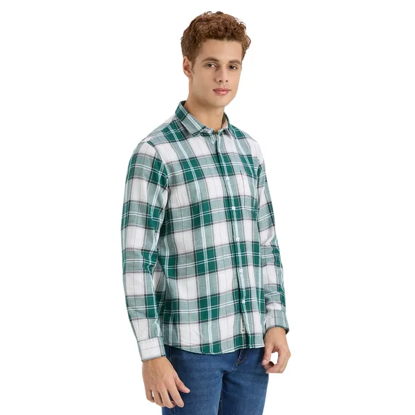 Green_Casual_Full_Sleeves_Cotton_Shirt_For_Men