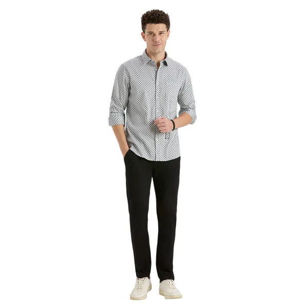 Black_Casual_Full_Sleeves_Cotton_Shirt_For_Men