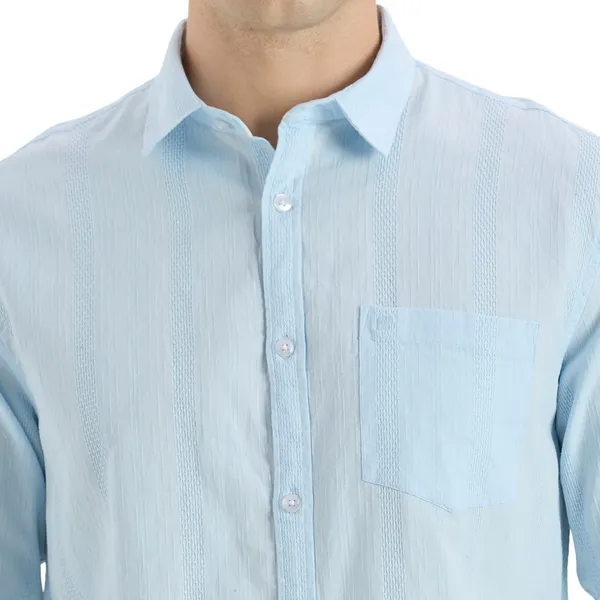 Sky_Blue_Casual_Full_Sleeves_Cotton_Shirt_For_Men