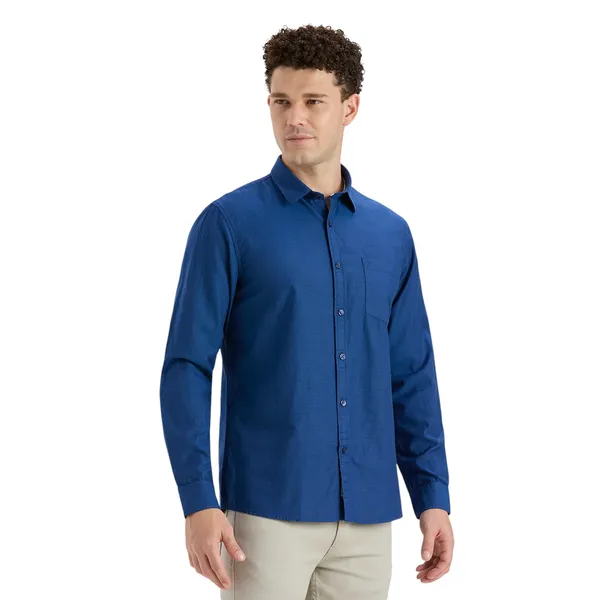 Radiant_Blue_Casual_Full_Sleeves_Cotton_Shirt_For_Men