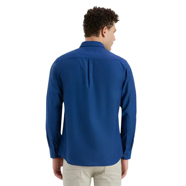 Radiant_Blue_Casual_Full_Sleeves_Cotton_Shirt_For_Men