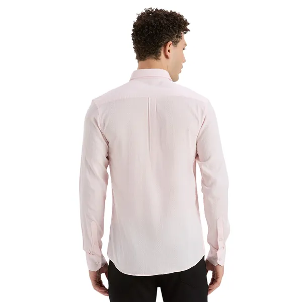 Light_Pink_Casual_Full_Sleeves_Cotton_Shirt_For_Men