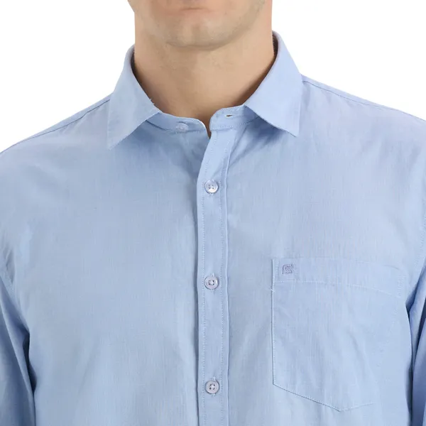 Ice_Blue_Casual_Full_Sleeves_Cotton_Shirt_For_Men