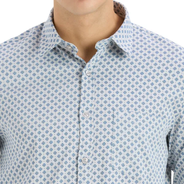 Blue_Casual_Full_Sleeves_Cotton_Shirt_For_Men