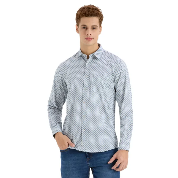 Blue_Casual_Full_Sleeves_Cotton_Shirt_For_Men