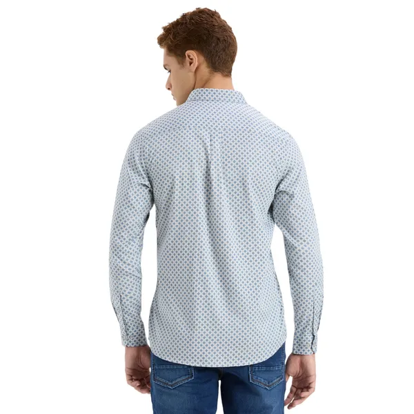 Blue_Casual_Full_Sleeves_Cotton_Shirt_For_Men