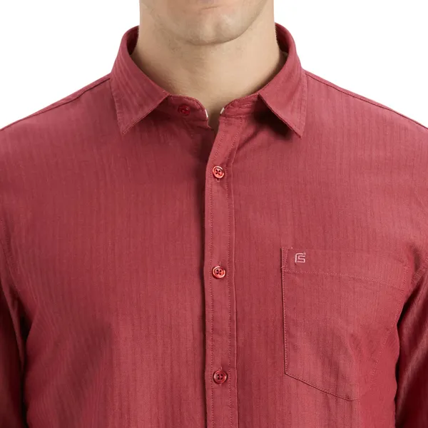 Dark_Rose_Casual_Full_Sleeves_Cotton_Shirt_For_Men