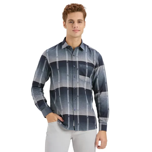 Grey_Casual_Full_Sleeves_Cotton_Shirt_For_Men