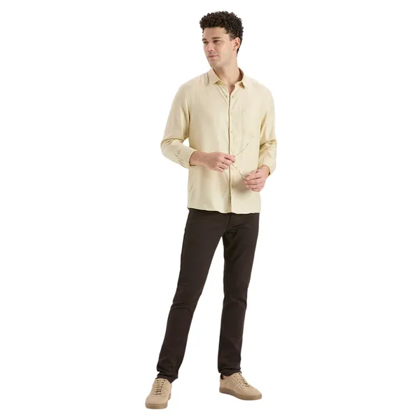 Beige_Casual_Full_Sleeves_Cotton_Shirt_For_Men