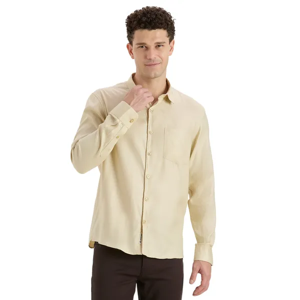 Beige_Casual_Full_Sleeves_Cotton_Shirt_For_Men