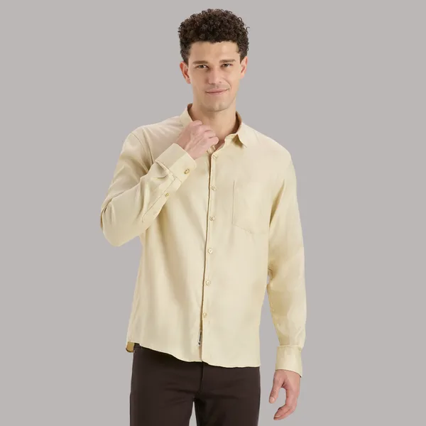 Beige_Casual_Full_Sleeves_Cotton_Shirt_For_Men