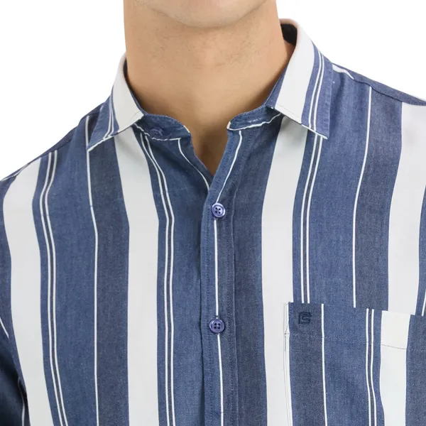 Storm_Blue_Casual_Full_Sleeves_Cotton_Shirt_For_Men