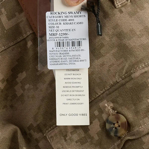 Khaki_Camo_Casual_Cotton_Cargo_Shorts_For_Men
