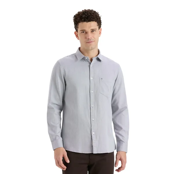 Grey_Casual_Full_Sleeves_Cotton_Shirt_For_Men