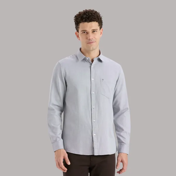 Grey_Casual_Full_Sleeves_Cotton_Shirt_For_Men