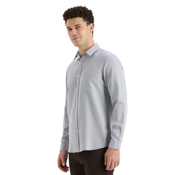 Grey_Casual_Full_Sleeves_Cotton_Shirt_For_Men