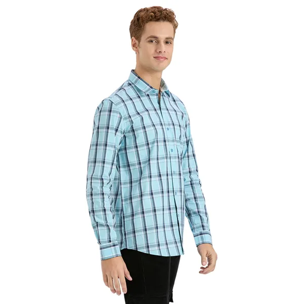 Sky_Blue_Casual_Full_Sleeves_Cotton_Shirt_For_Men