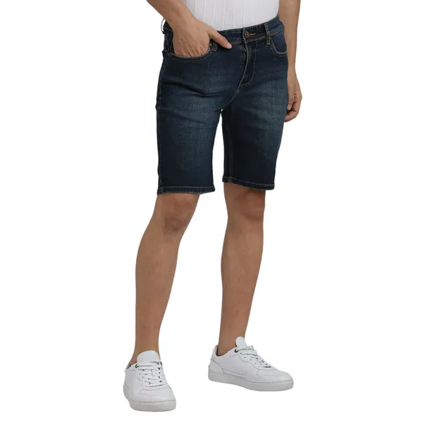 Dark_Blue_Casual_Denim_Shorts_For_Men