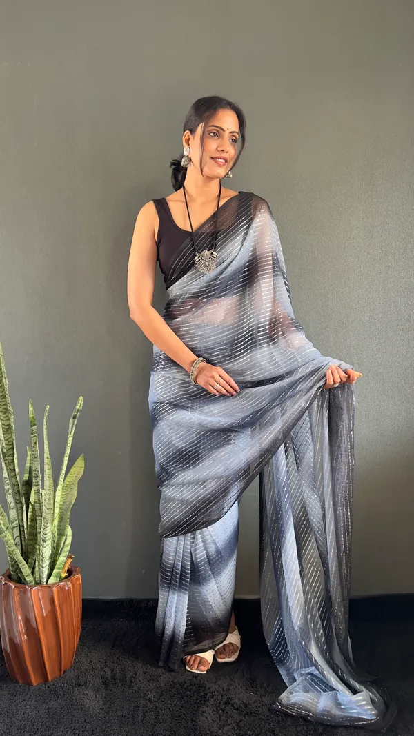 Ready_To_Wear_Georgette_Saree_For_Women