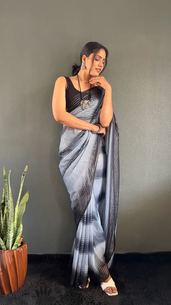 Ready_To_Wear_Georgette_Saree_For_Women