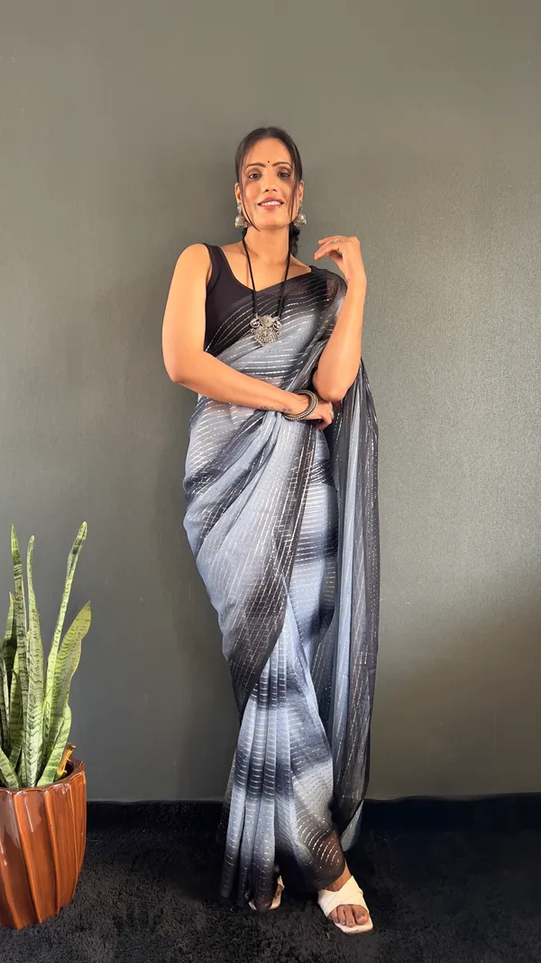 Ready_To_Wear_Georgette_Saree_For_Women