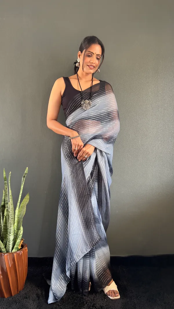 Ready_To_Wear_Georgette_Saree_For_Women