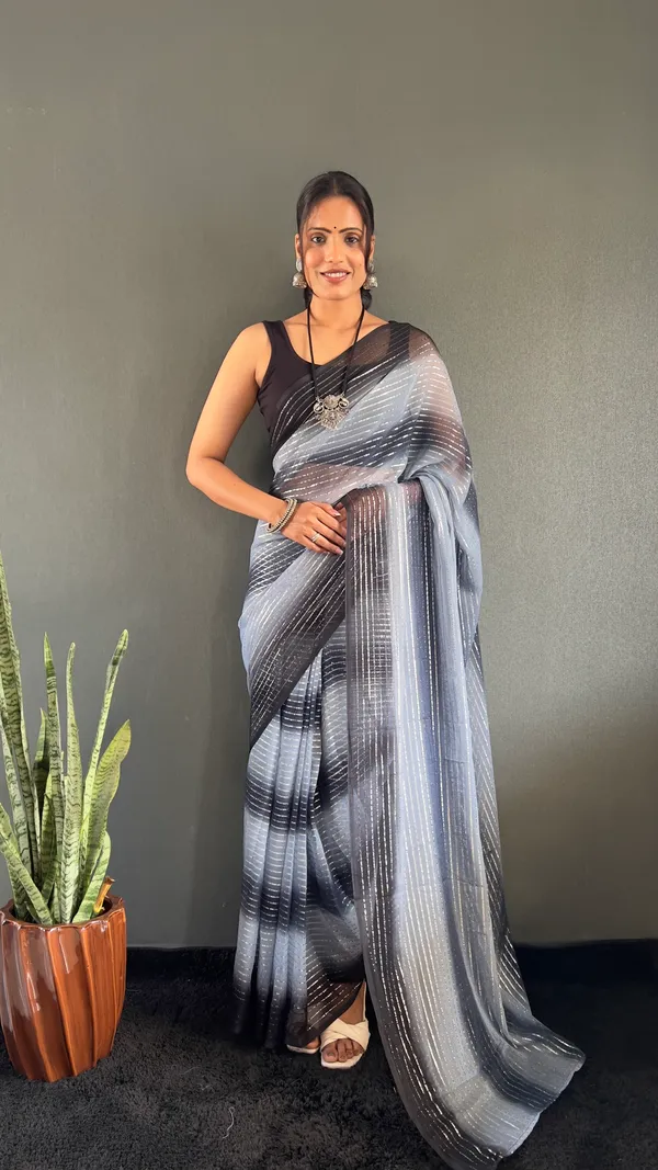 Ready_To_Wear_Georgette_Saree_For_Women