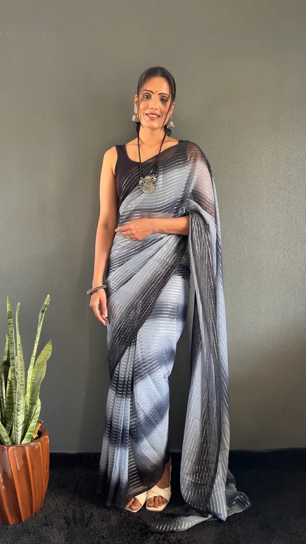 Ready_To_Wear_Georgette_Saree_For_Women