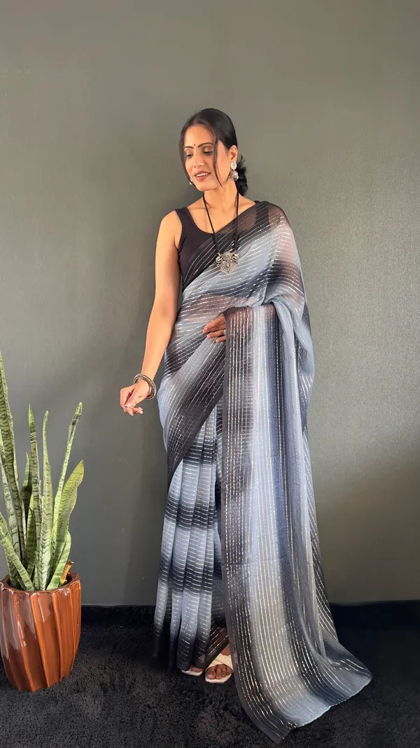Ready_To_Wear_Georgette_Saree_For_Women
